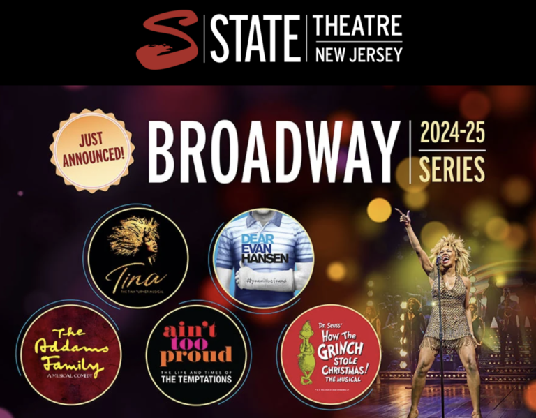 The State Theatre of New Jersey Broadway Series